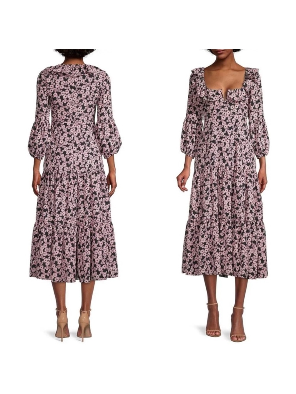 Likely Bella Daisy Print Dress Size 6